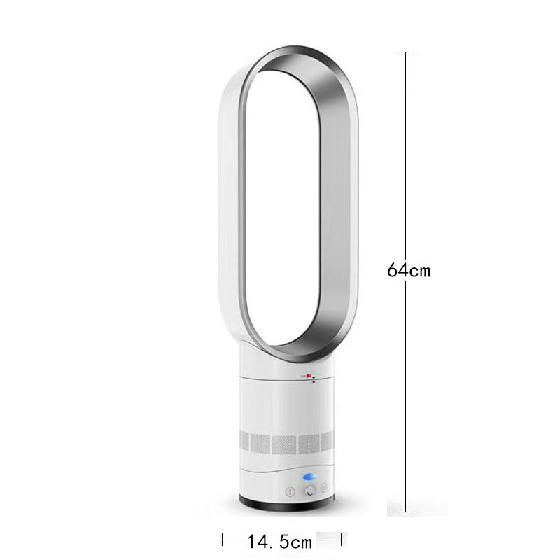 2025 New 16" Bladeless Tower Fan with Remote, Quiet Floor Fan for Home