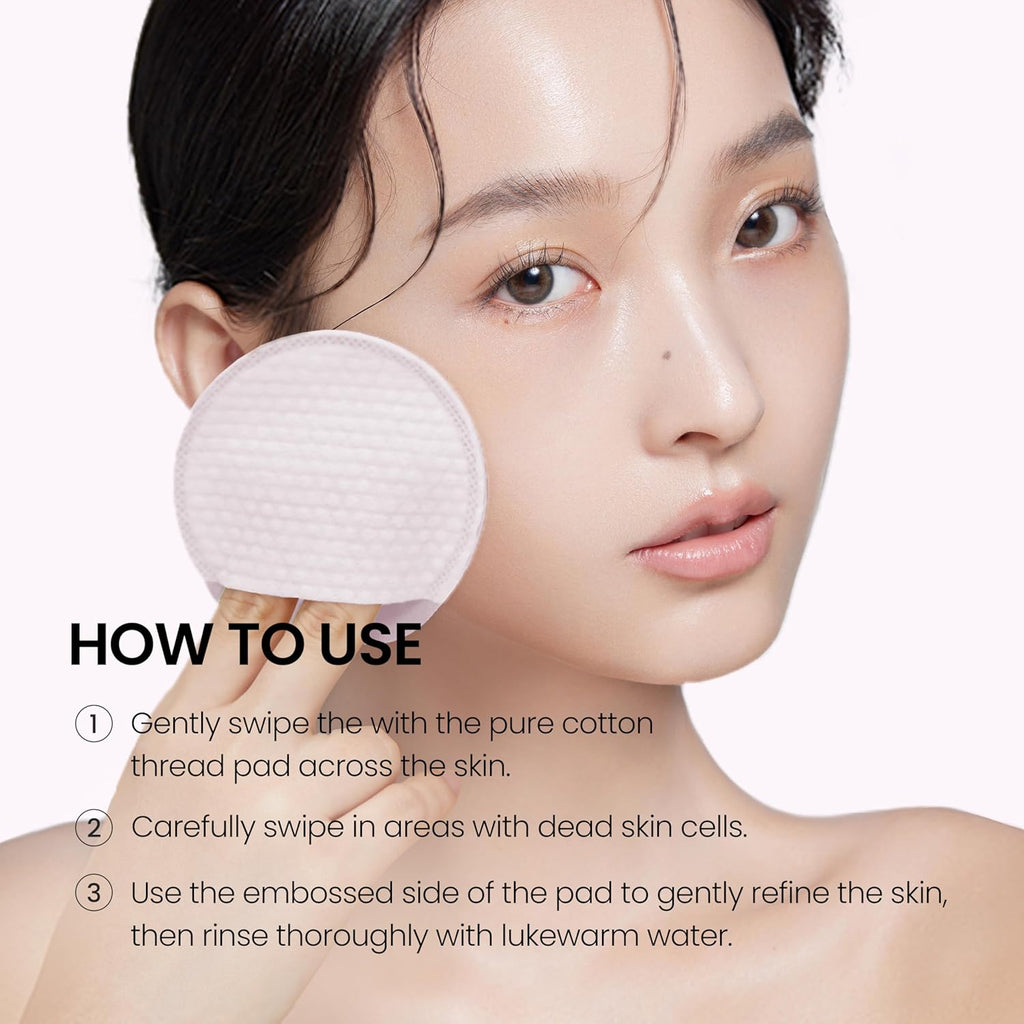 Bio-Peel Gauze Peeling Wine - 2-In-1 Physical + PHA Exfoliating Pads with Red Wine & Resveratrol for Firmer, Smoother, Glowing Skin, Korean Skin Care 30 Count