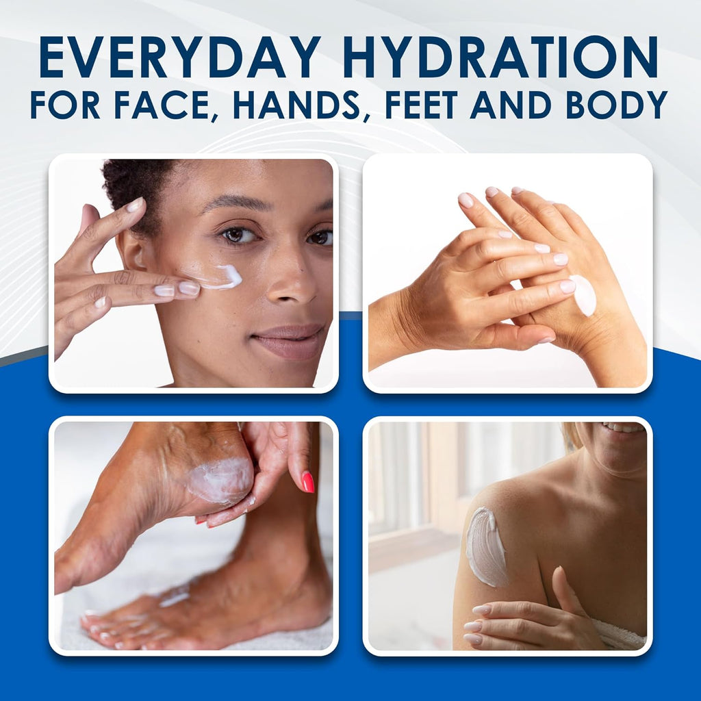 Moisturizing Lotion, Body and Face Moisturizer with Pump, 16 Oz, Formulated without Common Irritants for Sensitive Skin, Lightweight & Non-Greasy, Restore Moisture & Soothe Irritated Skin