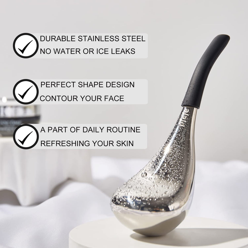 Ice Globes for Face Eyes, Cryo Sticks Facial Skin Care Tools for Puffy Eyes | Ice Facial Massage, Puffy Eye Relief, Beauty Routine, Storage Case Included, Facial Skincare Tool, Esthetician Supplies